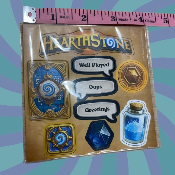 BlizzCon 2018 Goody Bag Exclusive Hearthstone Magnet Set - Picture 2 of 2